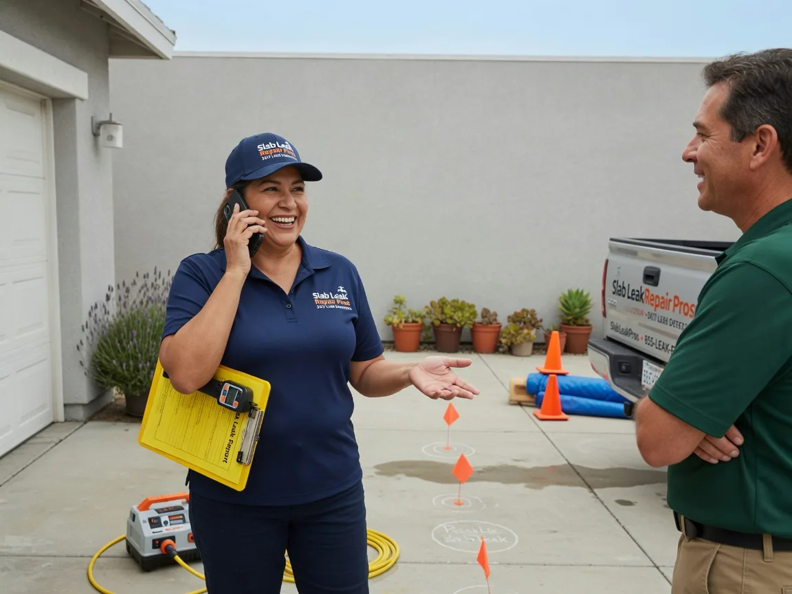 Slab Leak Repair Ambia, IN FAQs